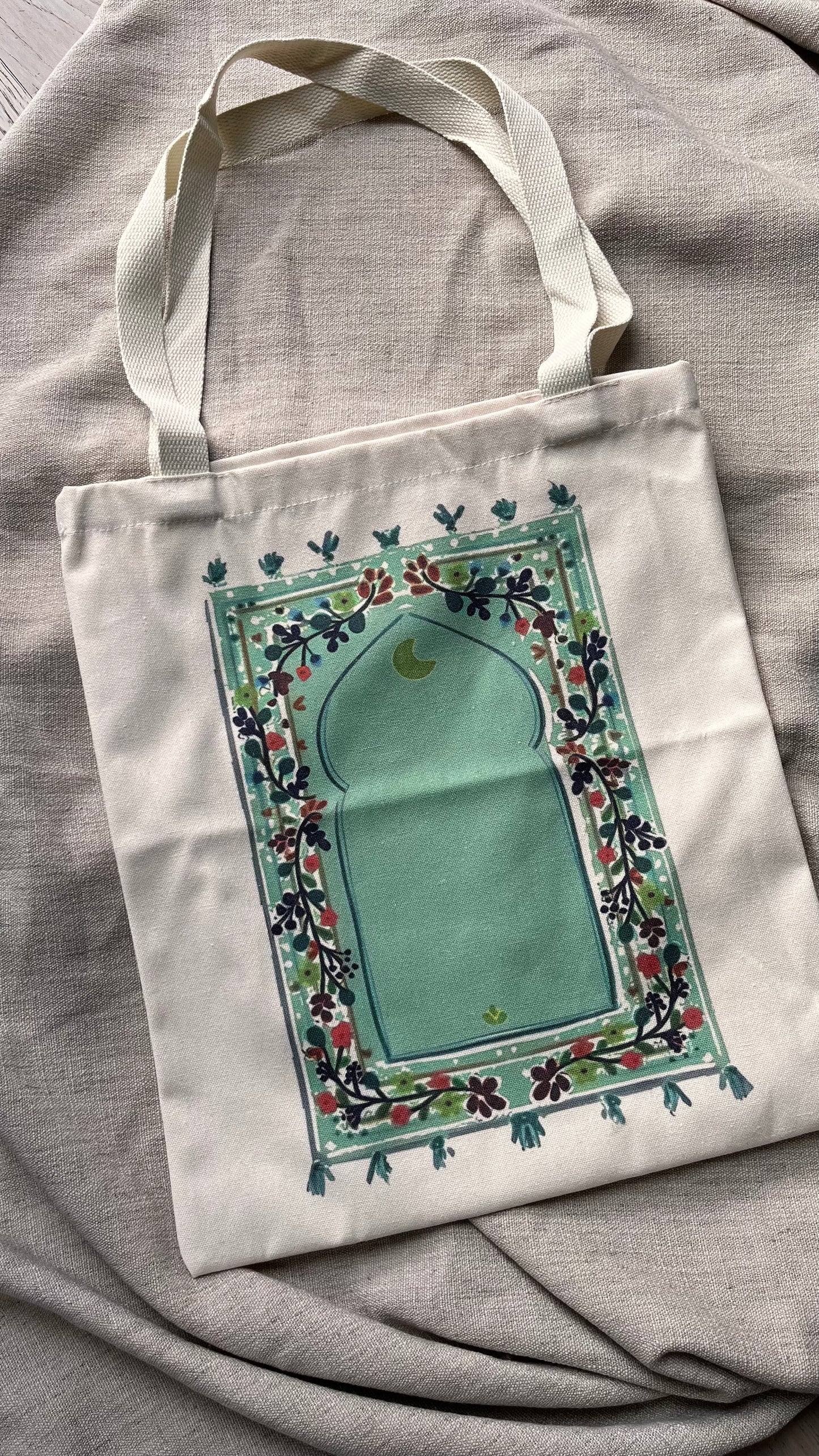 Tote bag tapis de prière