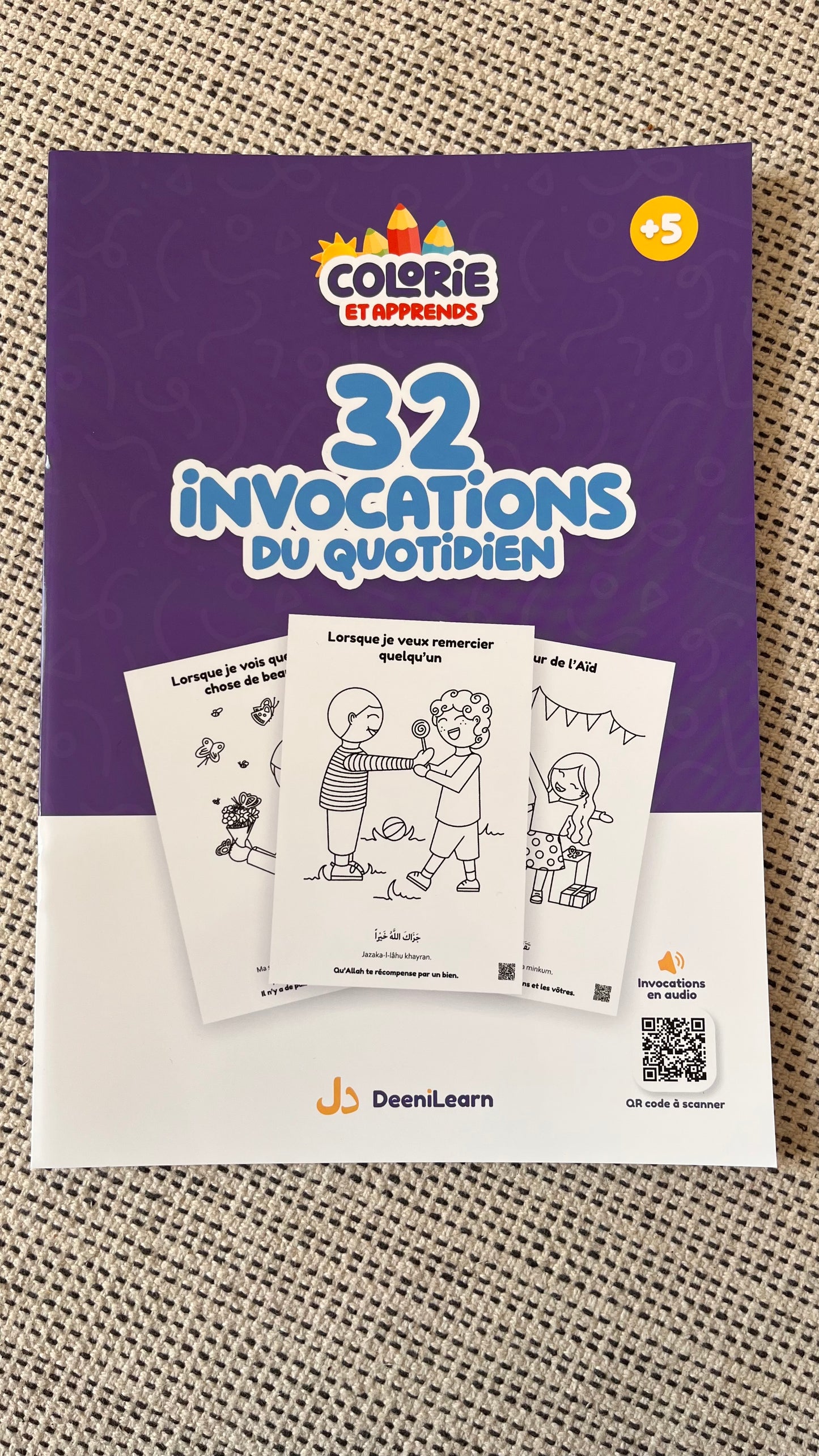 Coloriage invocations du quotidien