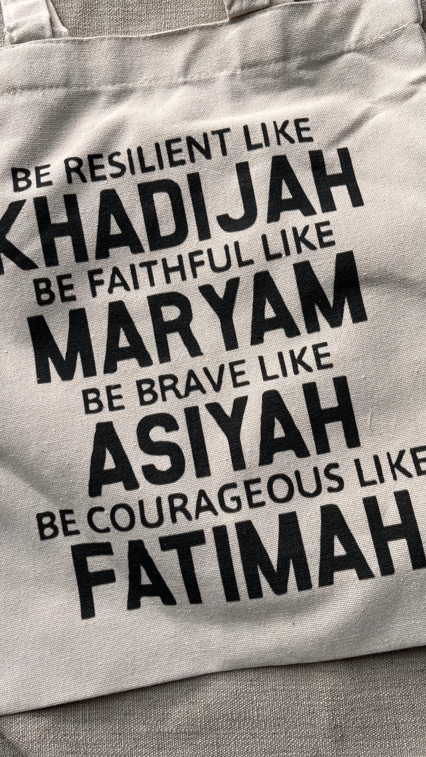 Tote bag Femme de l’islam 🌸