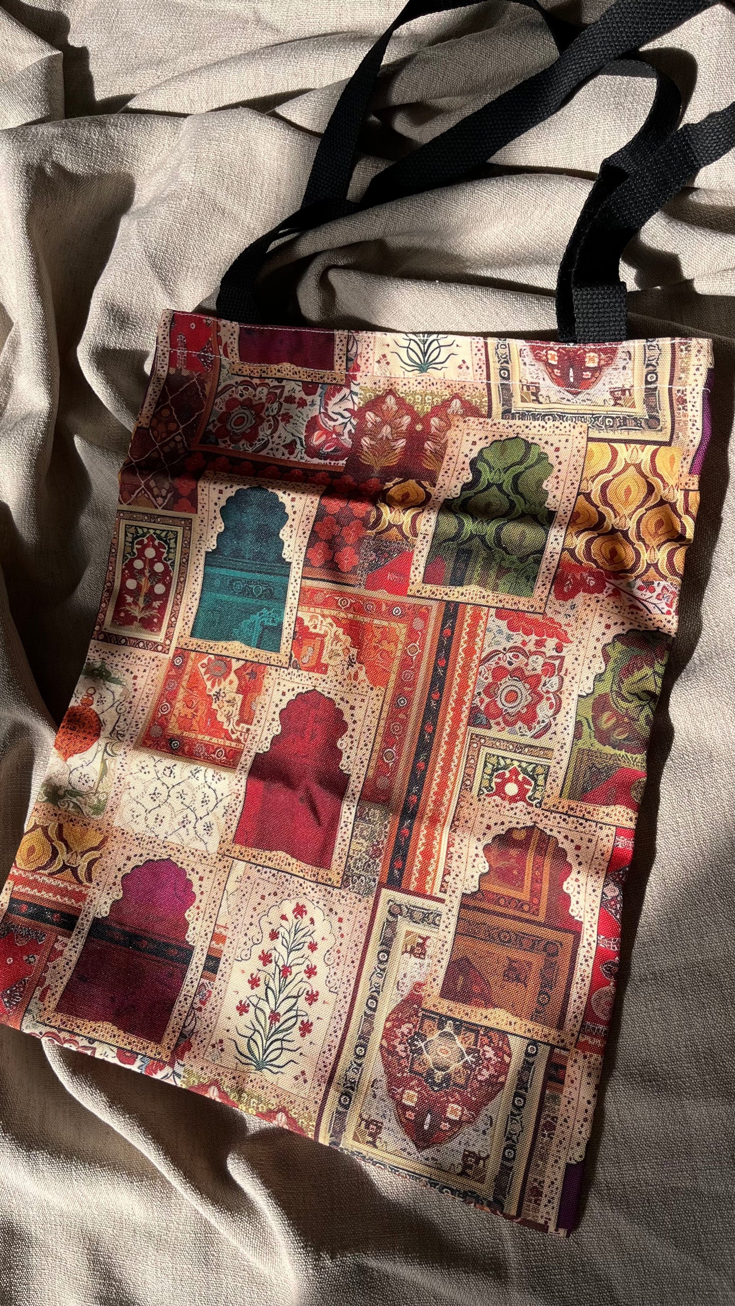 Tote bag arabesques