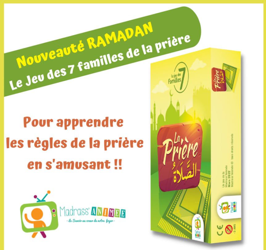 Jeu de 7 familles : La prière.