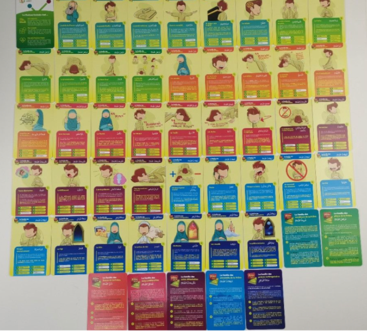 Jeu de 7 familles : La prière.