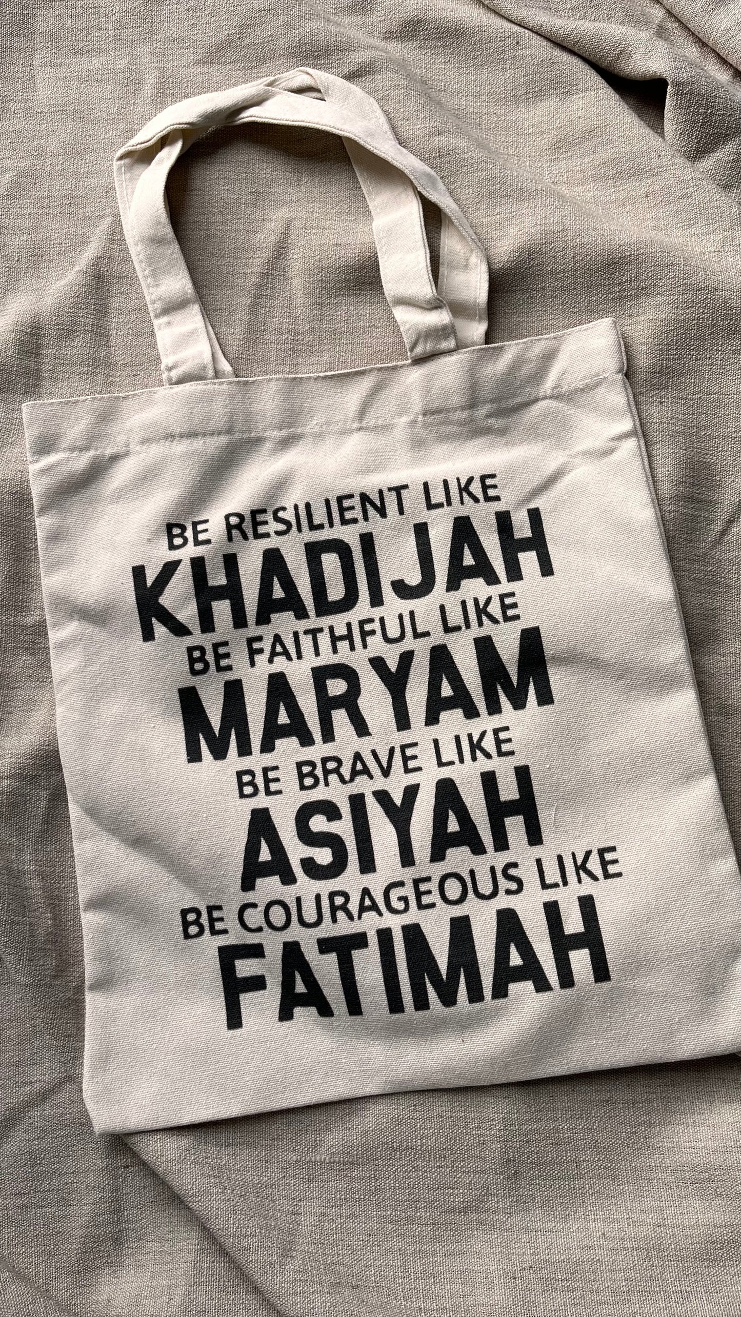 Tote bag Femme de l’islam 🌸