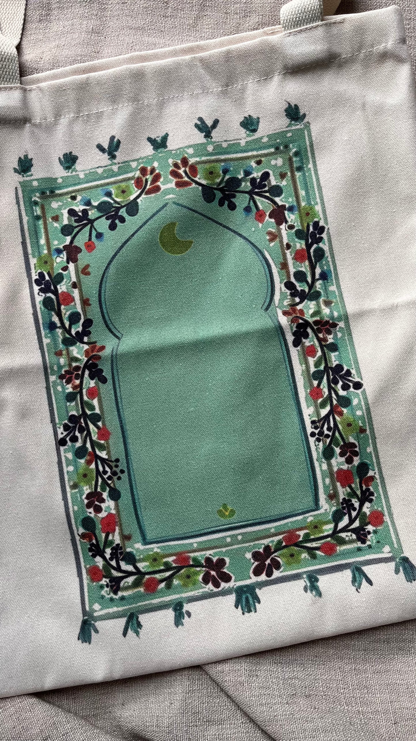 Tote bag tapis de prière
