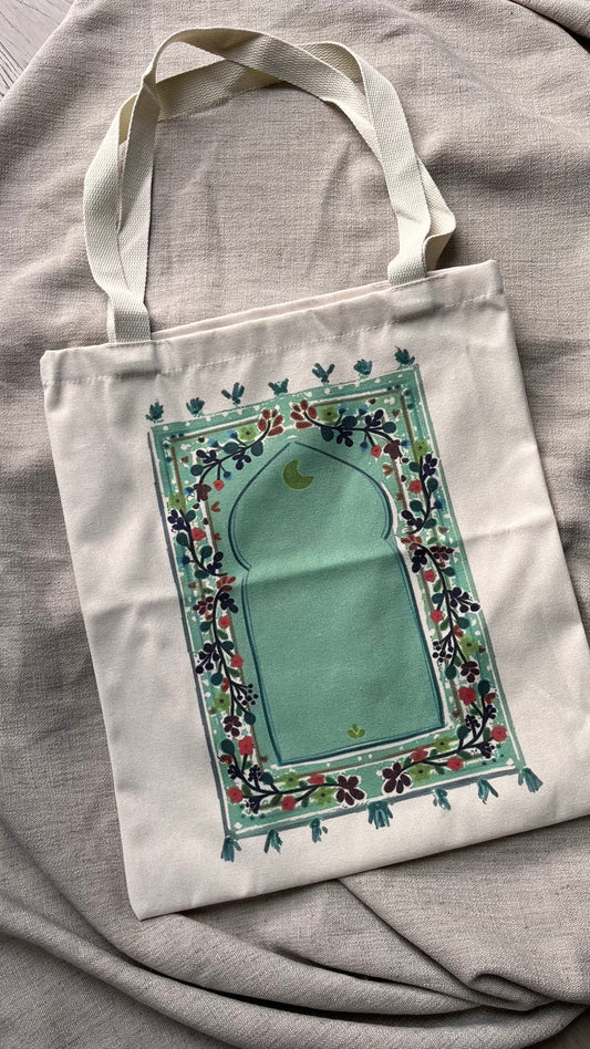 Tote bag tapis de prière