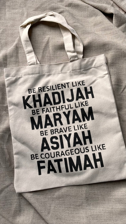 Tote bag Femme de l’islam 🌸